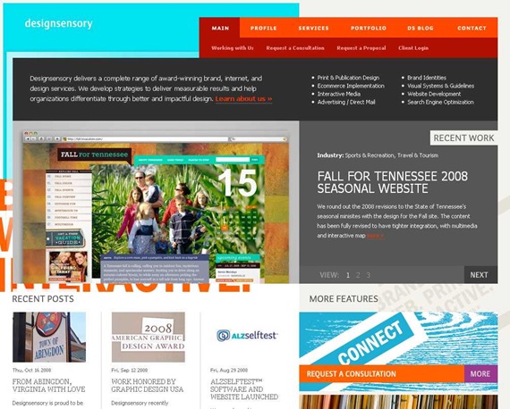Designsensory (Knoxville, Tennessee) creates compelling brand, print and web design