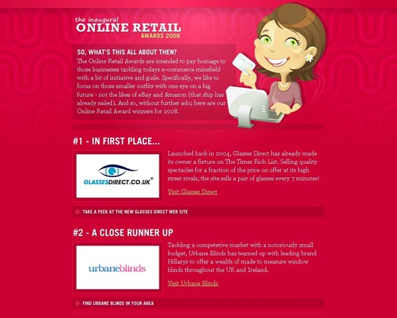 Online Retail Awards 2008