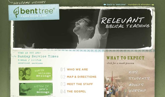 Visitor Home Page