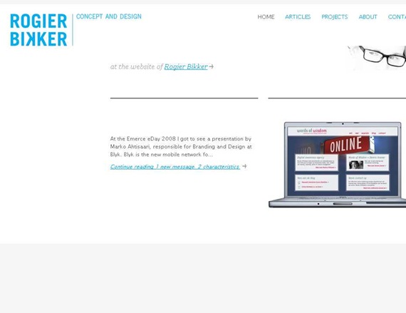 Rogier Bikker - Concept and Design