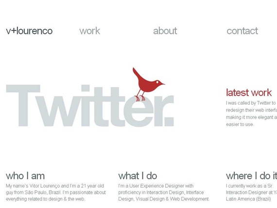 Vitor Lourenco — User Experience Designer (Interaction - Interface - Visual)