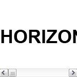 horizontal